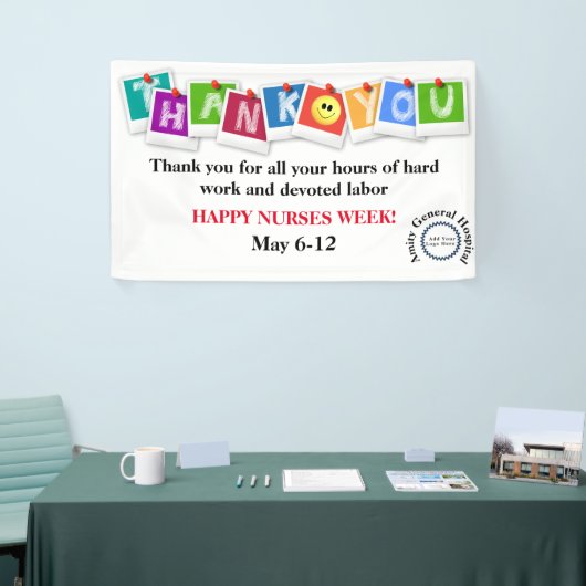 Banner voor Happy Nurses Day (Beurs)