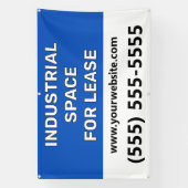 Banner voor industriële ruimteverhuur (Verticaal)