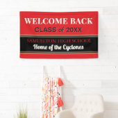 Banner voor klassenreünie! Aangepaste reünie-banne (Insitu)