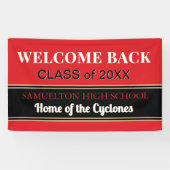 Banner voor klassenreünie! Aangepaste reünie-banne (Horizontaal)