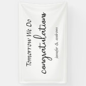 Banner voor 'Morgen oefenen we' diner (Verticaal)