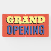 Banner voor openingsceremonie op maat voor buitenz (Horizontaal)