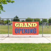Banner voor openingsceremonie op maat voor buitenz (Insitu)