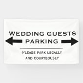 Banner voor rackparkeren (Horizontaal)