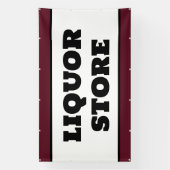 Banner voor slijterij (Verticaal)