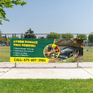 Banner voor storm Damage Clearing Services