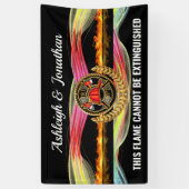 Banner voor uitnodiging voor brandweervrouwen (Verticaal)