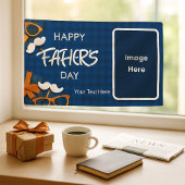 Banner voor Vaderdag | Foto + Tekst | zazzlemade