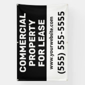 Banner voor verhuur van commercieel vastgoed (Verticaal)