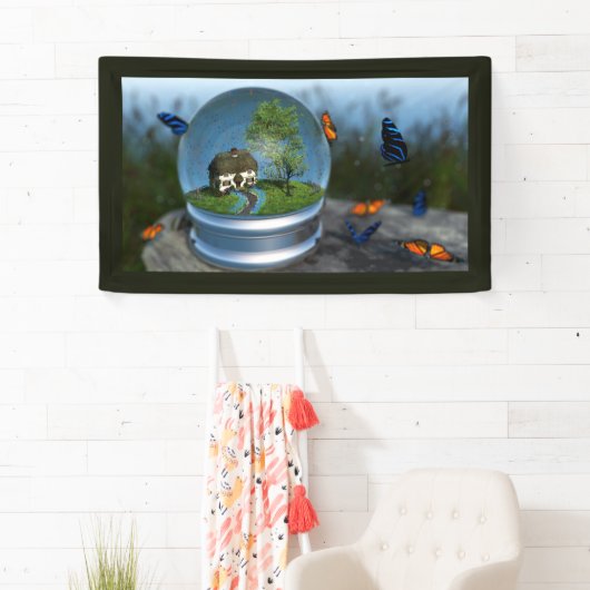 Banner voor Wereldbol van vlinder (Insitu)