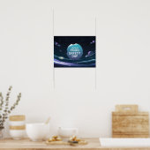 Banner voor Wereldvoedseldag met tekstruimte Poster (Keuken)