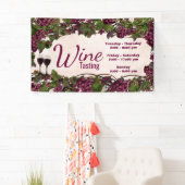 Banner voor wijnproeverij (Insitu)