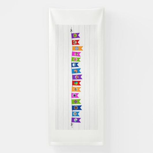 Banner voor winkel (Verticaal)