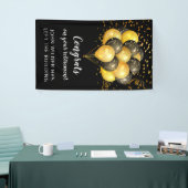 Banner voor zwarte en goudoverheidspensioenen (Beurs)