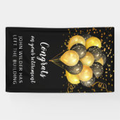 Banner voor zwarte en goudoverheidspensioenen (Horizontaal)