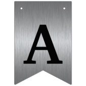 Banner voor zwarte en zilvergewicht (Derde vlag)