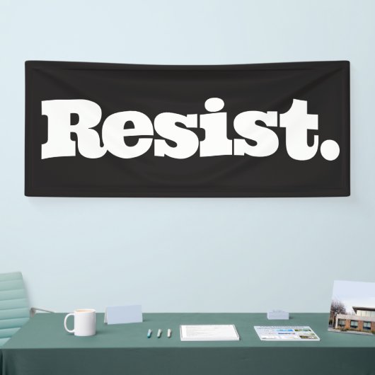 Banner weerstaan (Beurs)