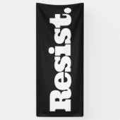 Banner weerstaan (Verticaal)