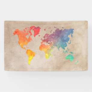 Banner wereldkaart #map