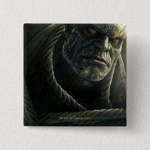 Banner: Wonder Woman, Grundy Vierkante Button 5,1 Cm