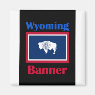 Banner Wyoming Magneet