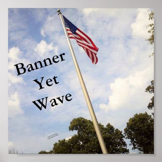 BANNER YET WAVE POSTER (Voorkant)