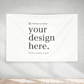 Banner Your Design Upload 4' x 6'