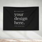 Banner Your Design Upload 4' x 6' wordt: