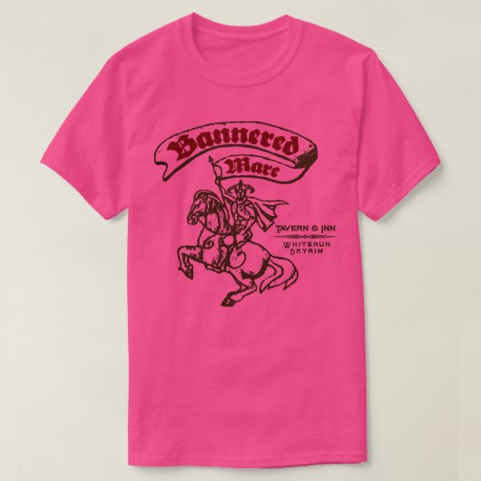 Bannered Mare T-shirt (Design voorkant)