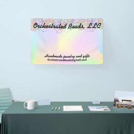 Bannerholografische glitter spandoek (Beurs)