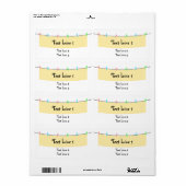 Bannerlabel Etiket (Full Sheet)