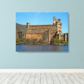 Bannerman Castle Canvas Afdruk (Insitu (Houten vloer))