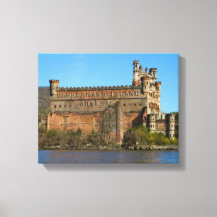 Bannerman Castle Canvas Afdruk
