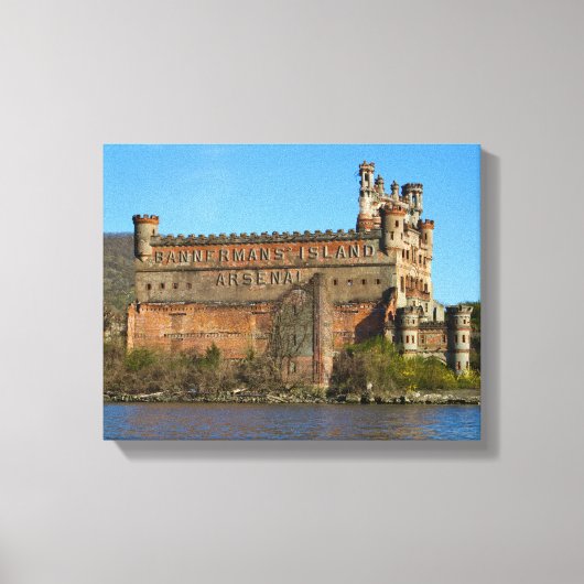 Bannerman Castle Canvas Afdruk (Voorkant)