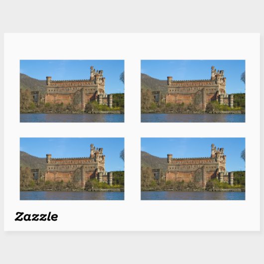 Bannerman Castle Rechthoekige Sticker (Vel)