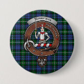 Bannerman Clan Badge Buttonnen Ronde Button 7,6 Cm (Voorkant)