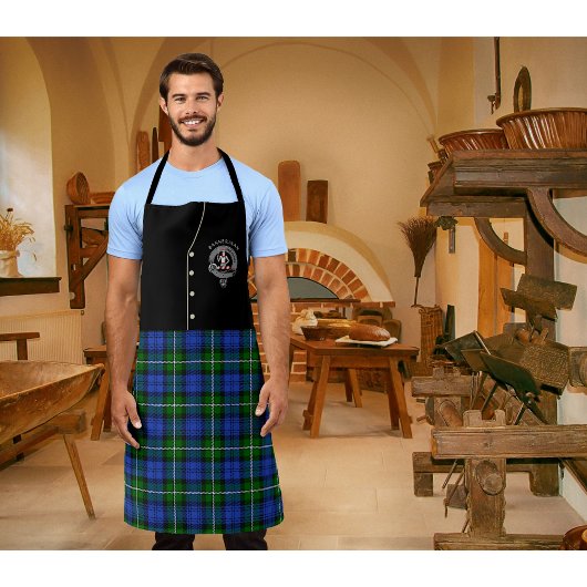 Bannerman Clan Badge & Tartan Kilt Schort