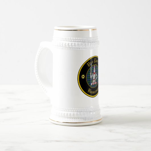 Bannerman Clan Stein Bierpul (Voorkant links)