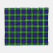 Bannerman Plaid Fleece Deken (Voorkant (Horizontaal))