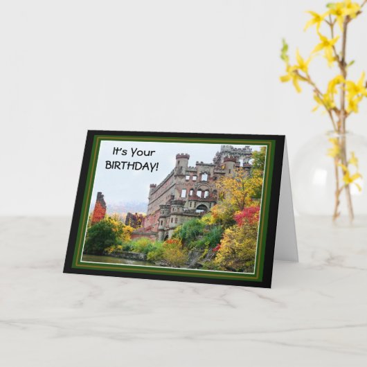 Bannermans Castle/ Herfst Kaart (Gele Bloem)