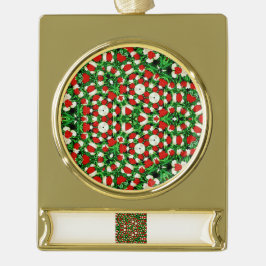 Bannerornament Verguld Banner Ornament