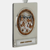 Bannerornament Verzilverd Banner Ornament (Rechts)