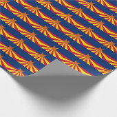 Bannerpatroon van Arizona Cadeaupapier (Hoek)