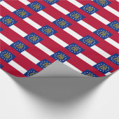 Bannerpatroon van Georgië Cadeaupapier (Hoek)