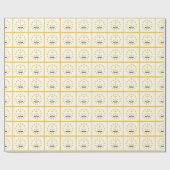 Bannerpatroon van het eiland Rhode Cadeaupapier (Vlak)