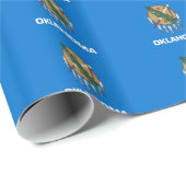 Bannerpatroon van Oklahoma Cadeaupapier (Rol Hoek)