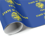Bannerpatroon van Oregon Cadeaupapier (Rol Hoek)