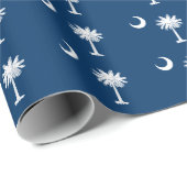 Bannerpatroon van South Carolina Cadeaupapier (Rol Hoek)