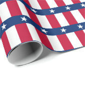 Bannerpatroon van Texas Cadeaupapier (Rol Hoek)