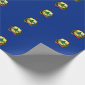 Bannerpatroon van Vermont Cadeaupapier (Hoek)